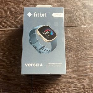 Brand New Sealed Fitbit Versa 4 (Blue)